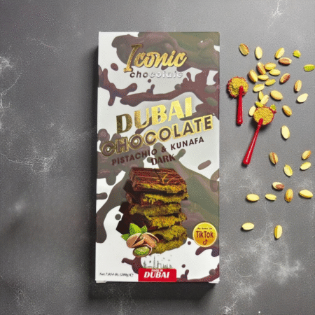 Tintin Treats Dubai Chocolate - Pistachio & Kunafa (Dark Chocolate)